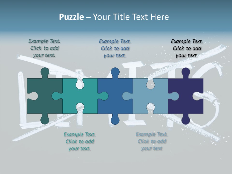 Potential Letter Top PowerPoint Template