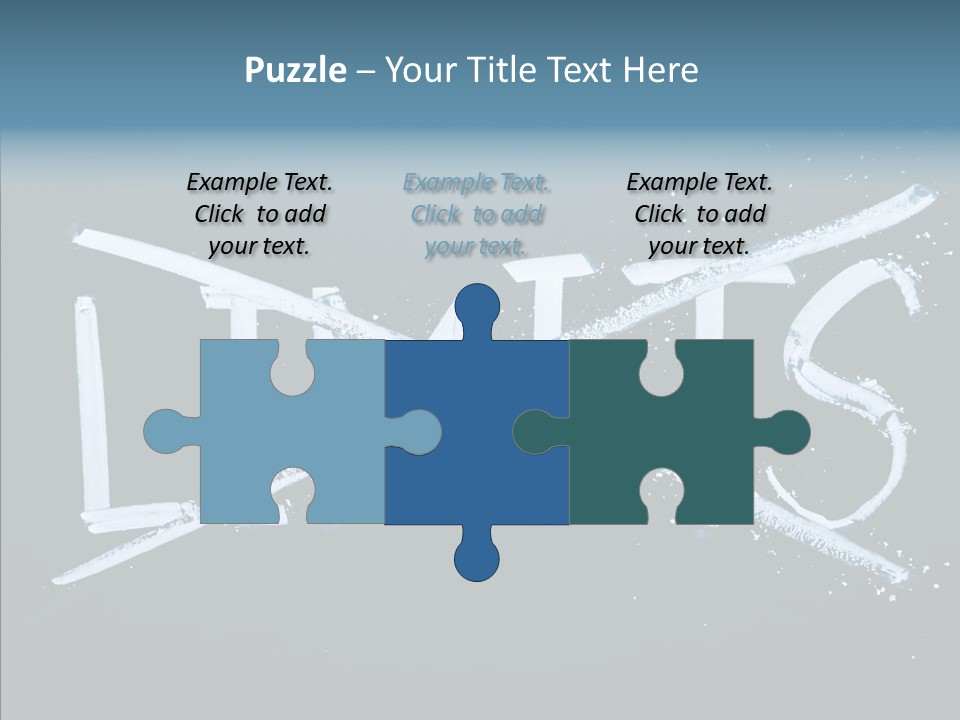 Potential Letter Top PowerPoint Template