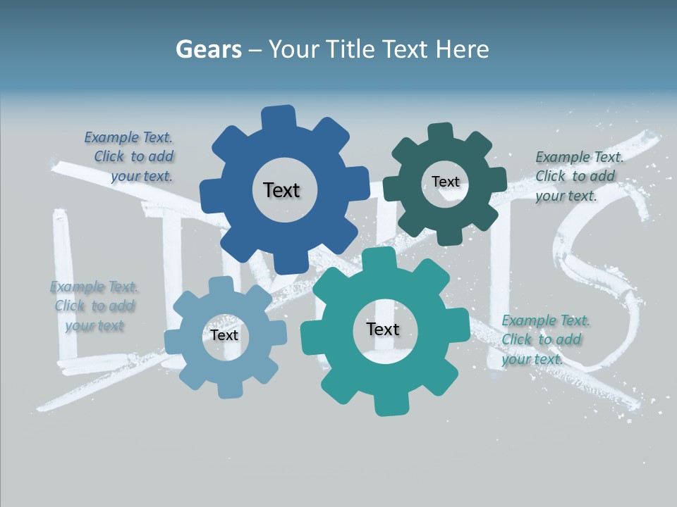 Potential Letter Top PowerPoint Template