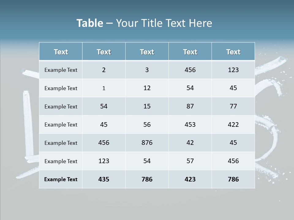 Potential Letter Top PowerPoint Template