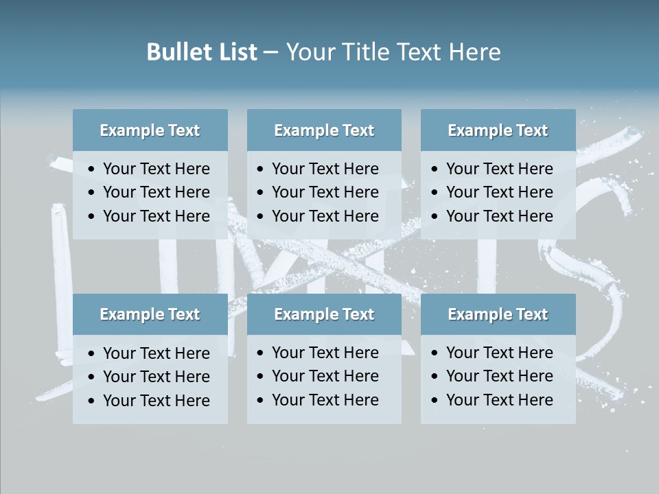 Potential Letter Top PowerPoint Template