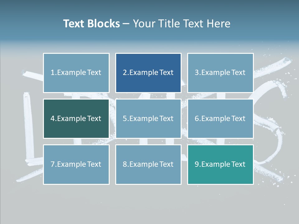 Potential Letter Top PowerPoint Template