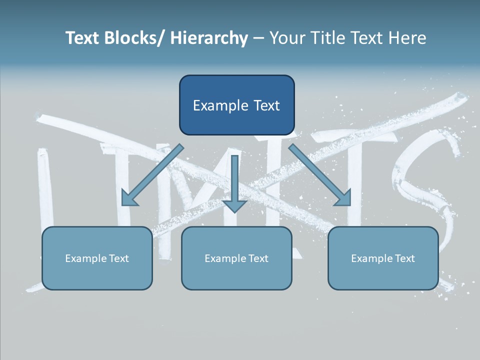 Potential Letter Top PowerPoint Template