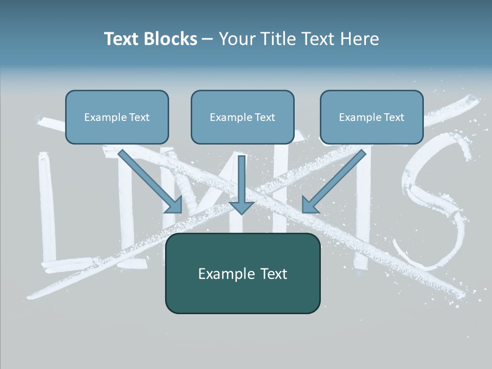 Potential Letter Top PowerPoint Template