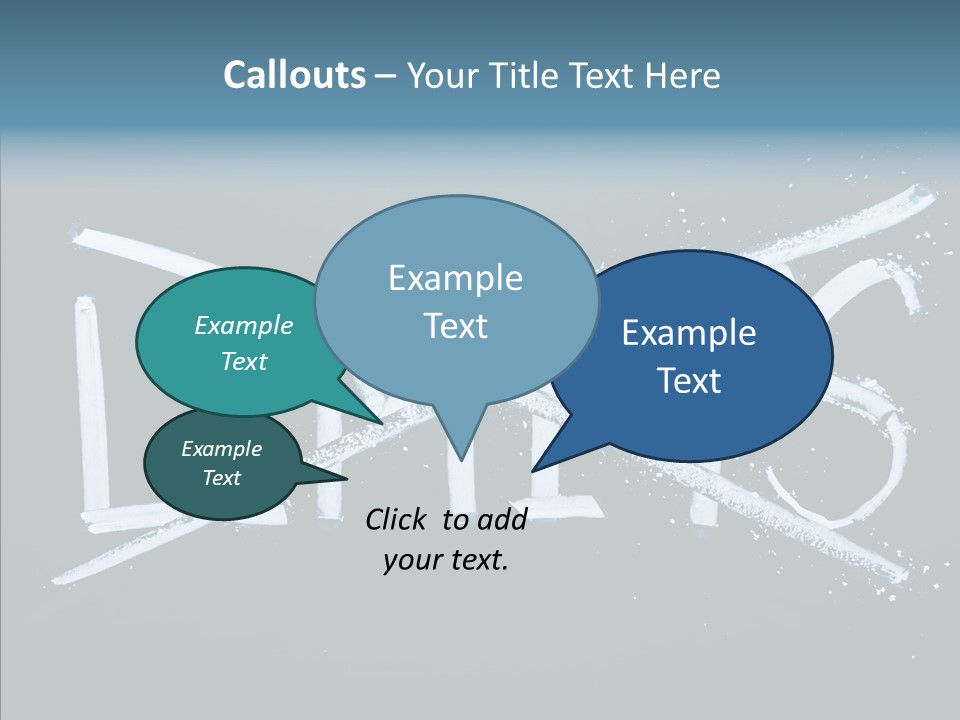 Potential Letter Top PowerPoint Template