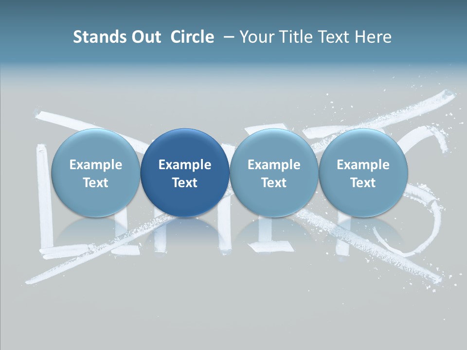 Potential Letter Top PowerPoint Template