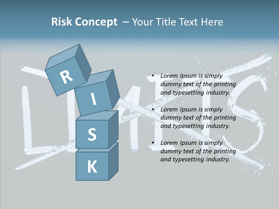 Potential Letter Top PowerPoint Template