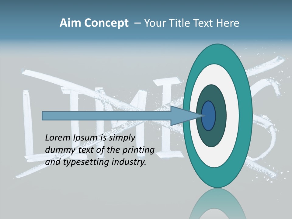 Potential Letter Top PowerPoint Template