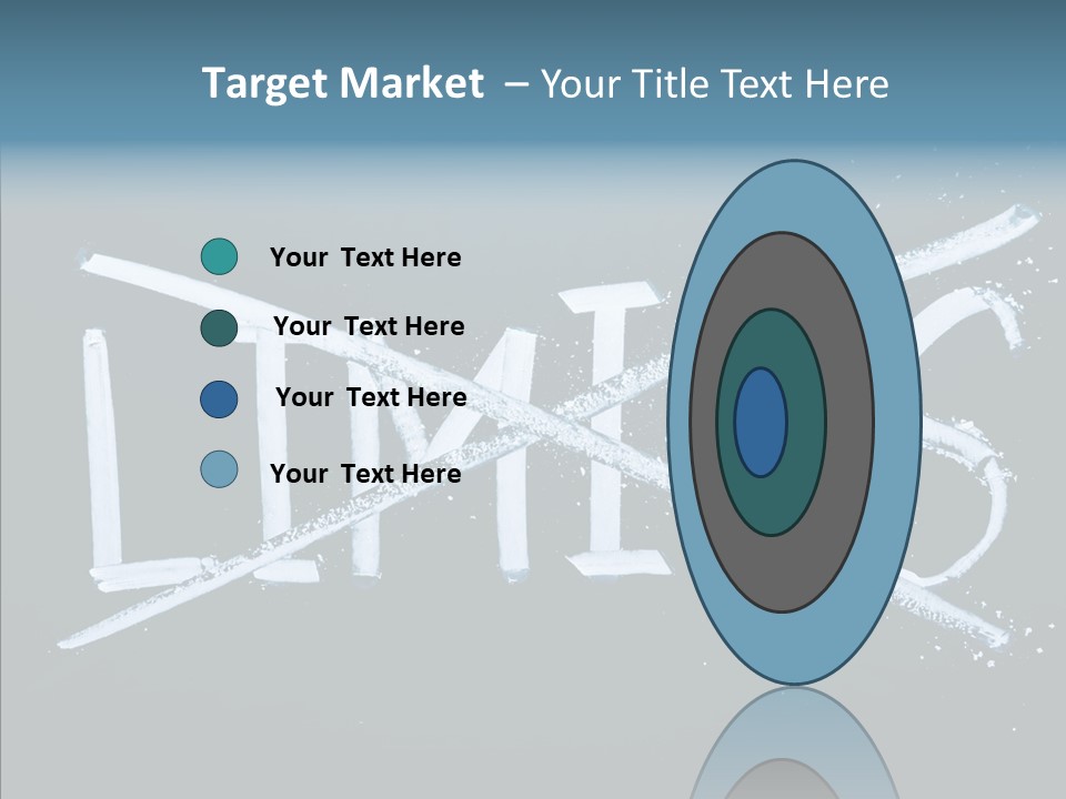 Potential Letter Top PowerPoint Template