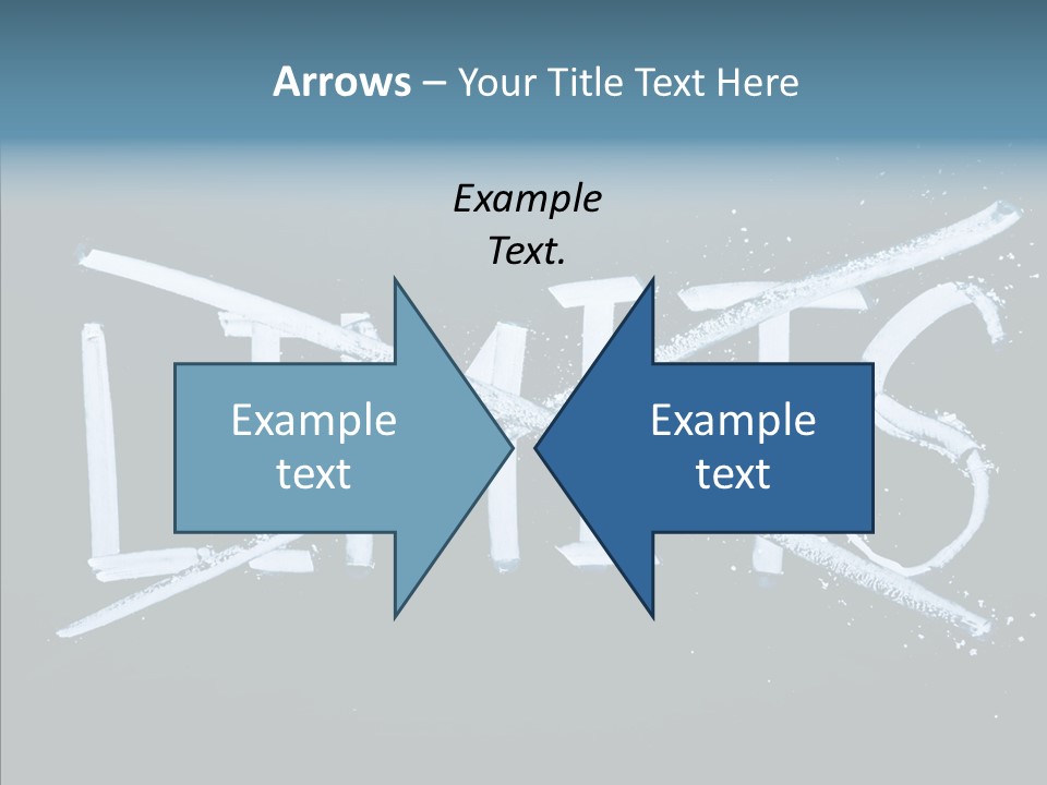 Potential Letter Top PowerPoint Template