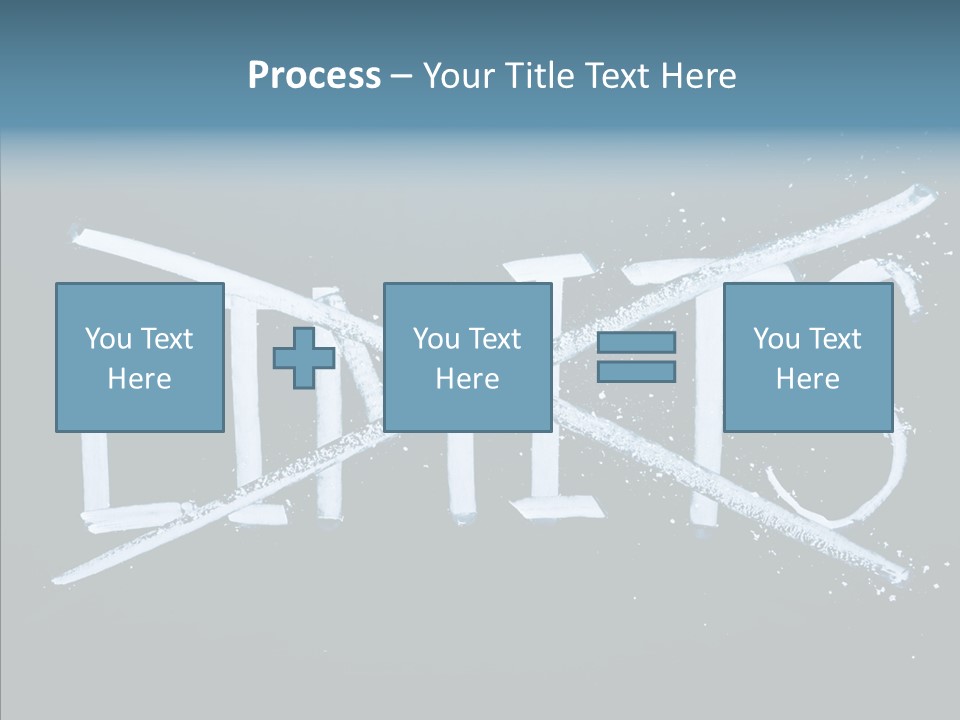 Potential Letter Top PowerPoint Template