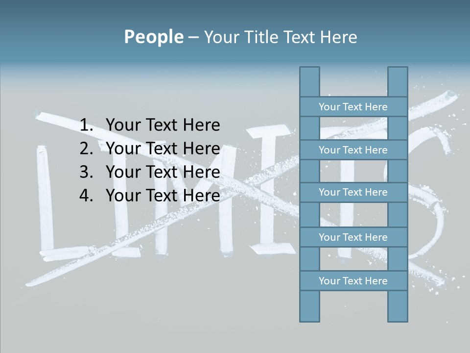 Potential Letter Top PowerPoint Template