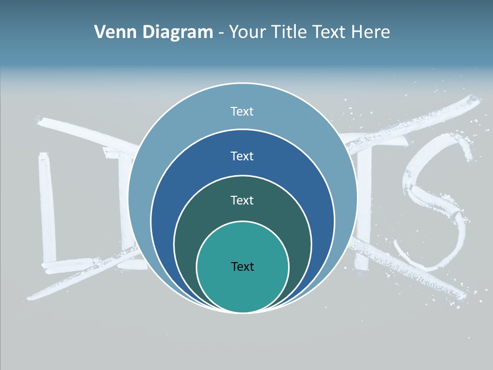 Potential Letter Top PowerPoint Template