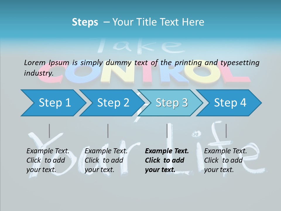 Shadow Business Motivation PowerPoint Template
