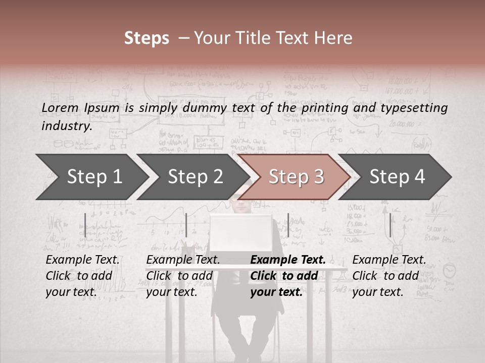 Indoor Statistics Business PowerPoint Template