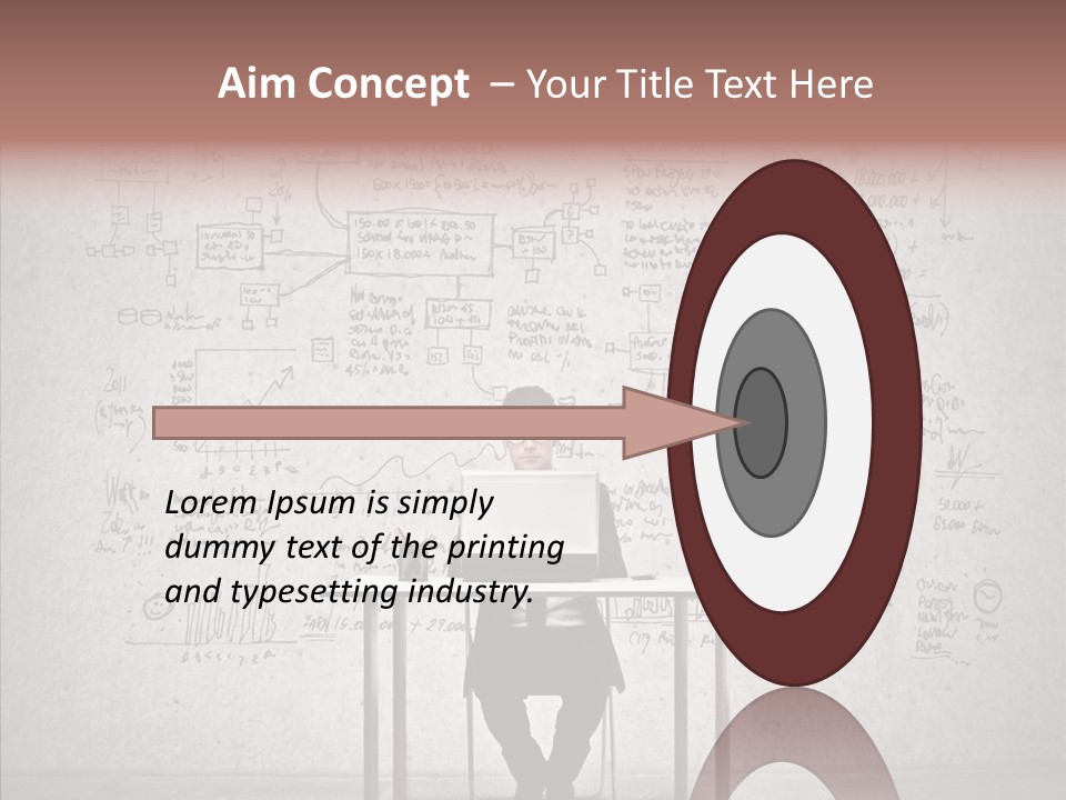 Indoor Statistics Business PowerPoint Template