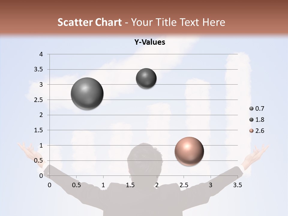 Shares Back Person PowerPoint Template