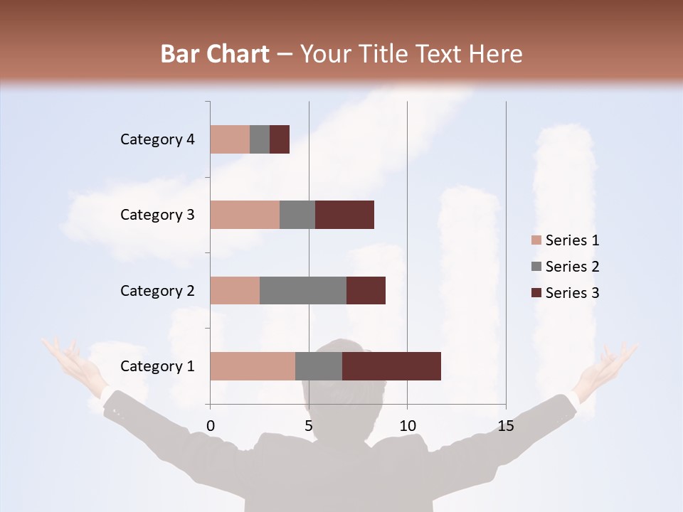 Shares Back Person PowerPoint Template