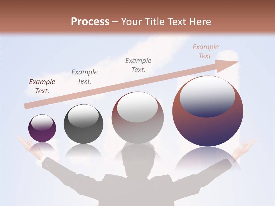 Shares Back Person PowerPoint Template