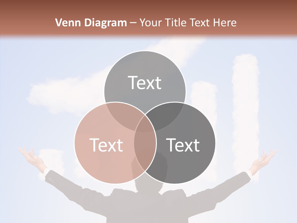 Shares Back Person PowerPoint Template