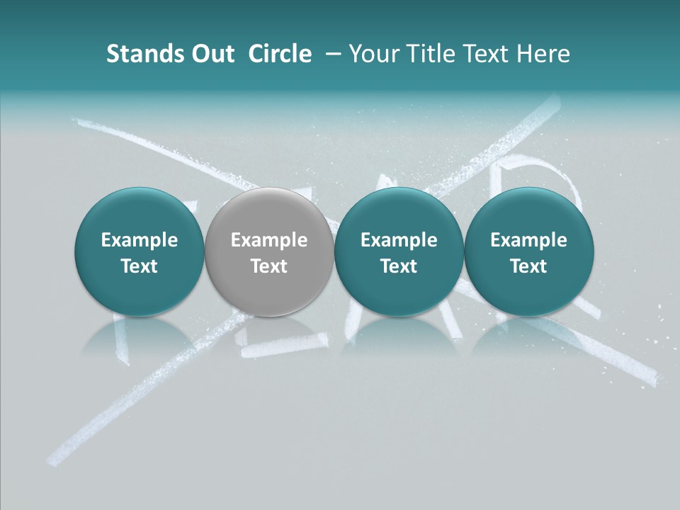 Success Overcoming Anxiety PowerPoint Template