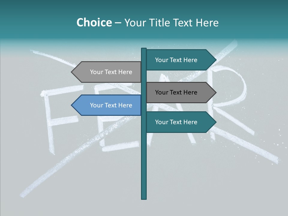 Success Overcoming Anxiety PowerPoint Template
