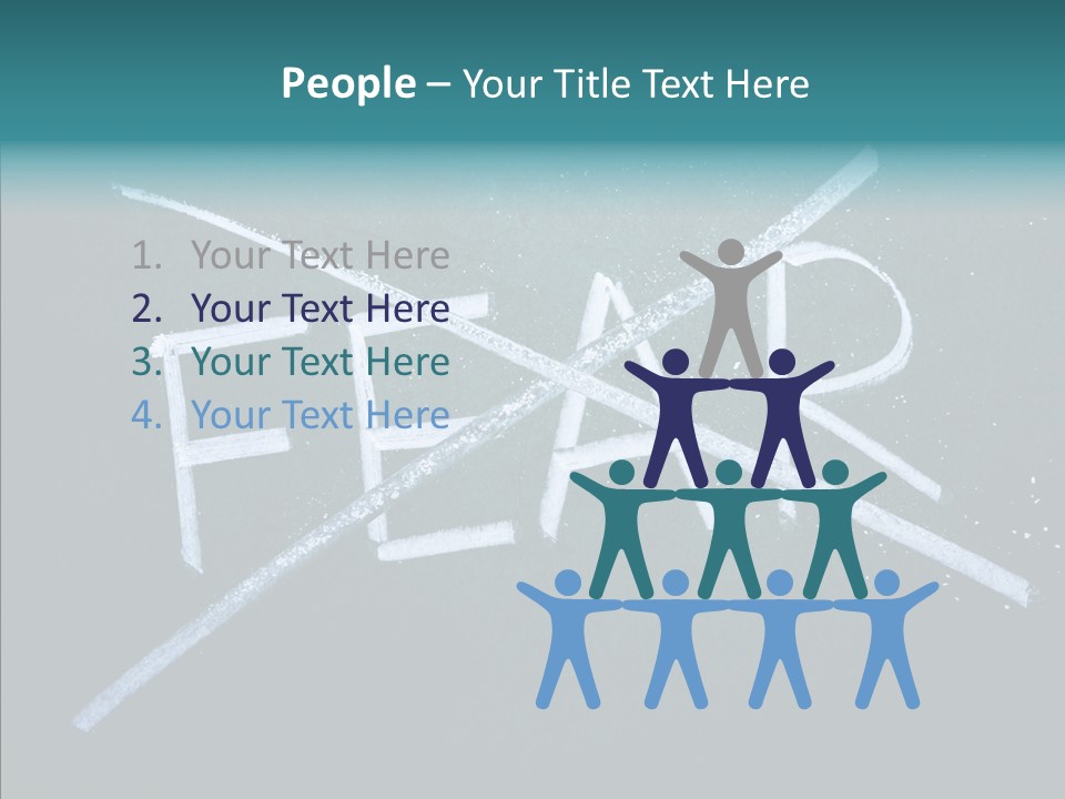 Success Overcoming Anxiety PowerPoint Template