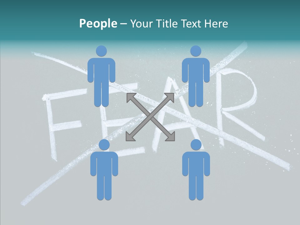 Success Overcoming Anxiety PowerPoint Template