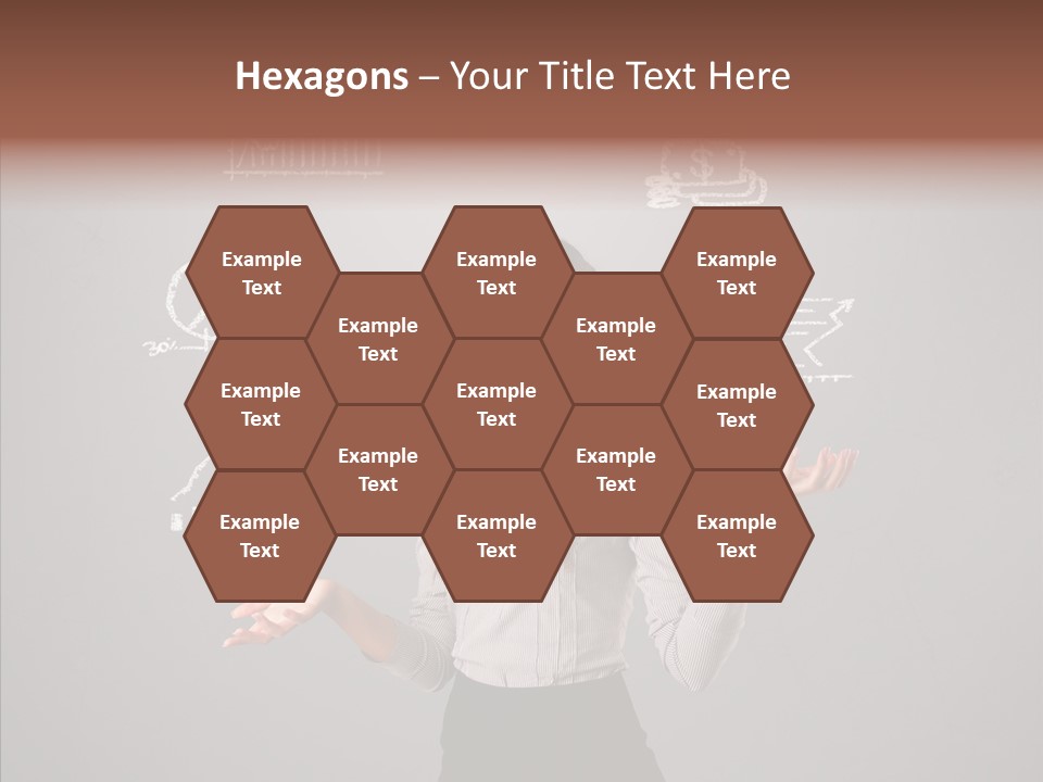 Game Woman Caucasian PowerPoint Template