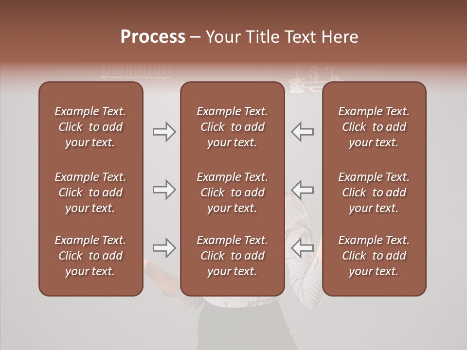 Game Woman Caucasian PowerPoint Template