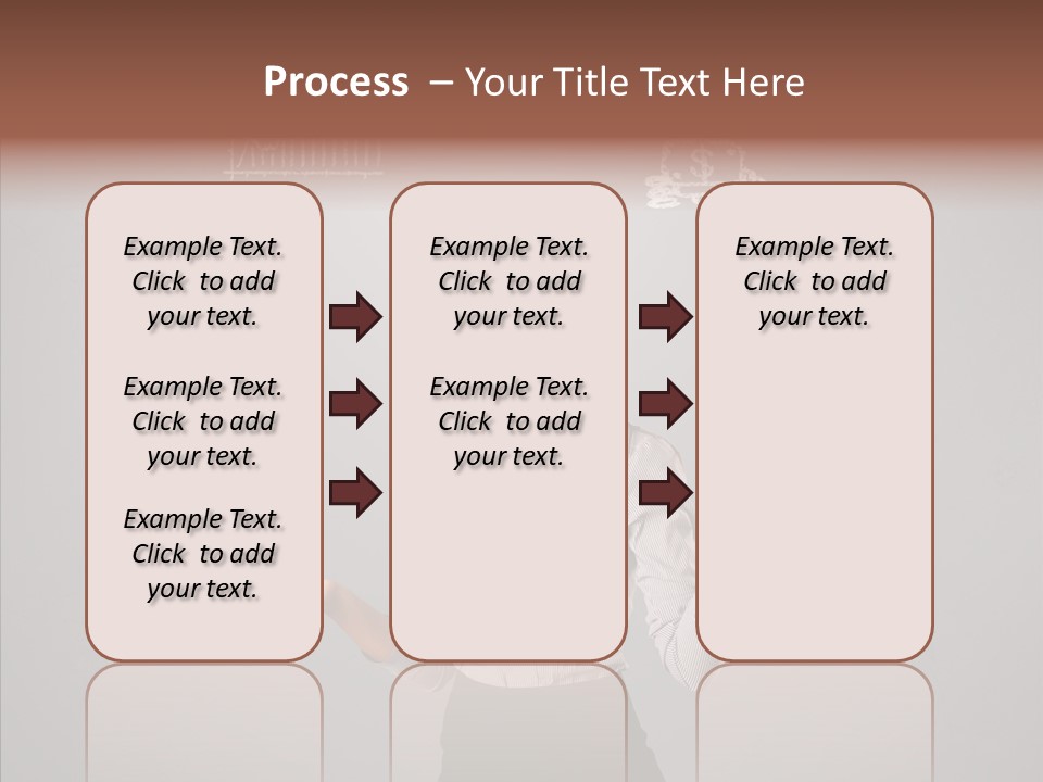 Game Woman Caucasian PowerPoint Template