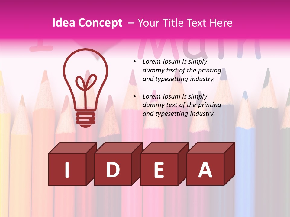 Creative Educate Instruct PowerPoint Template