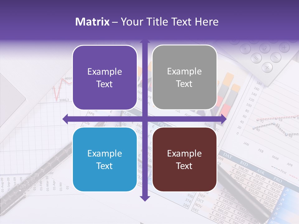 Pen Holding Person PowerPoint Template