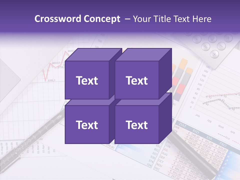 Pen Holding Person PowerPoint Template