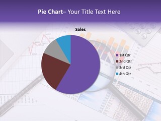 Pen Holding Person PowerPoint Template