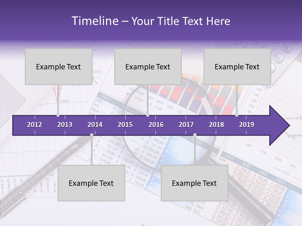 Pen Holding Person PowerPoint Template