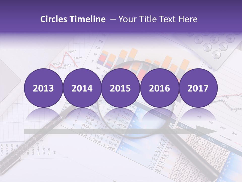 Pen Holding Person PowerPoint Template