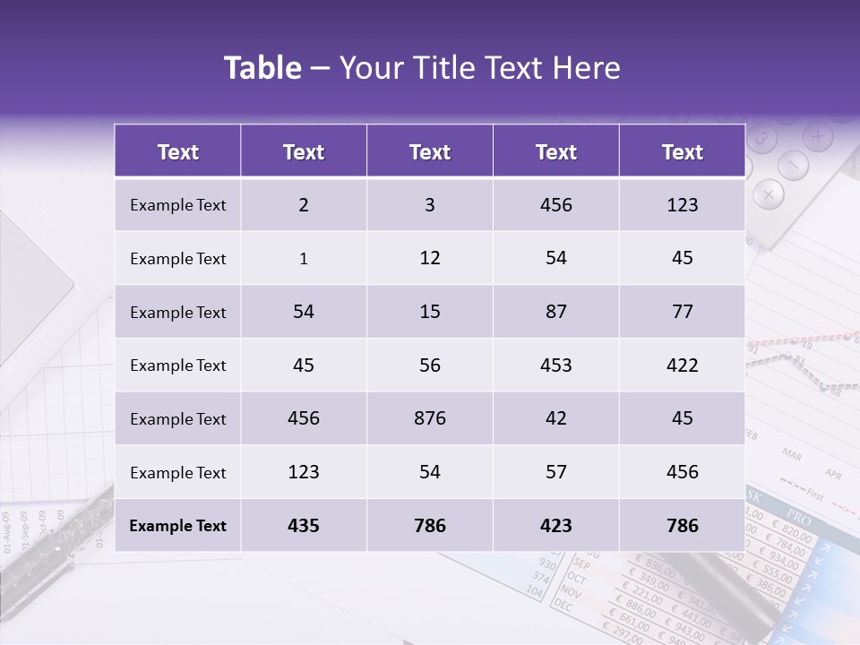 Pen Holding Person PowerPoint Template