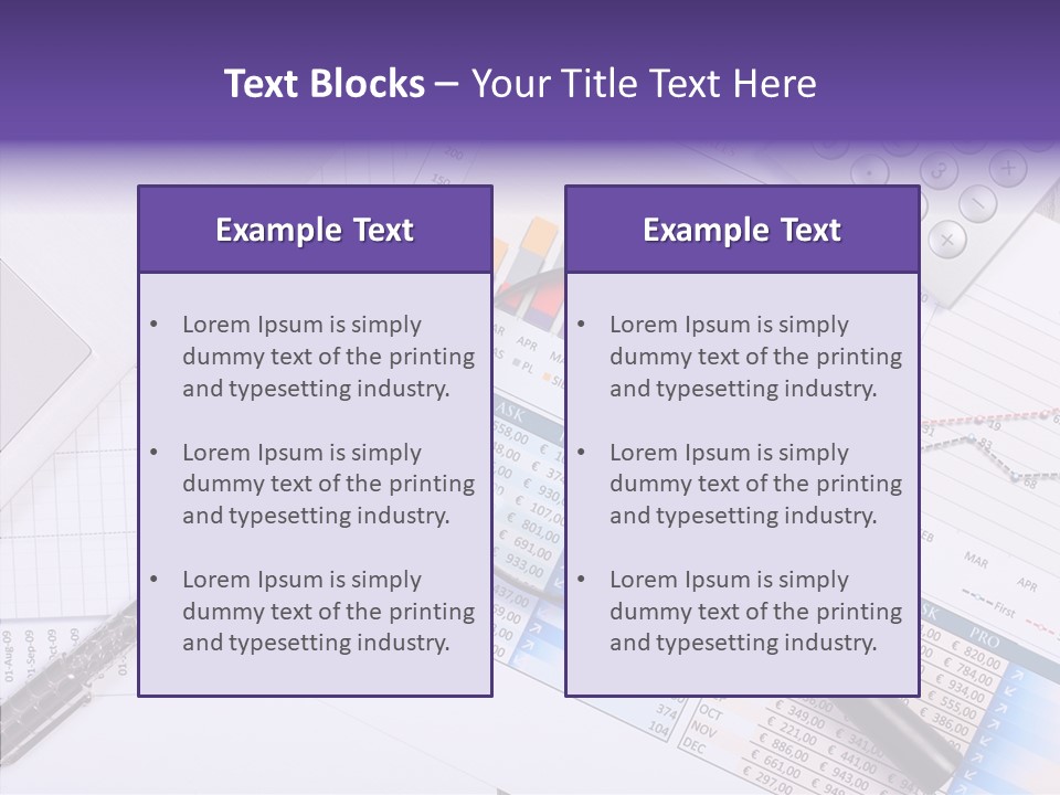 Pen Holding Person PowerPoint Template