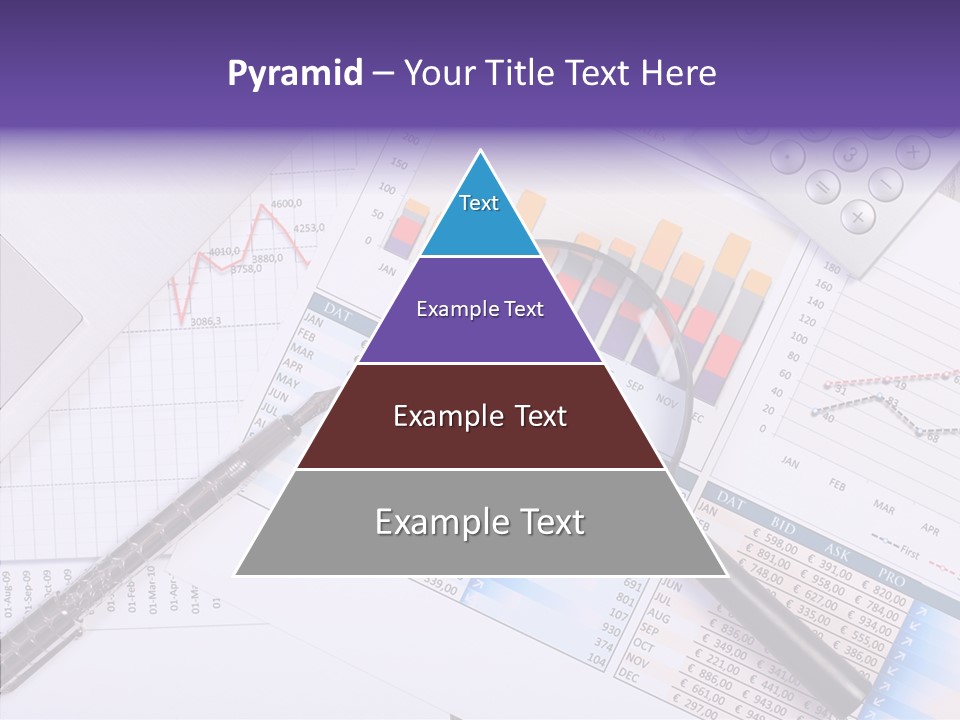 Pen Holding Person PowerPoint Template