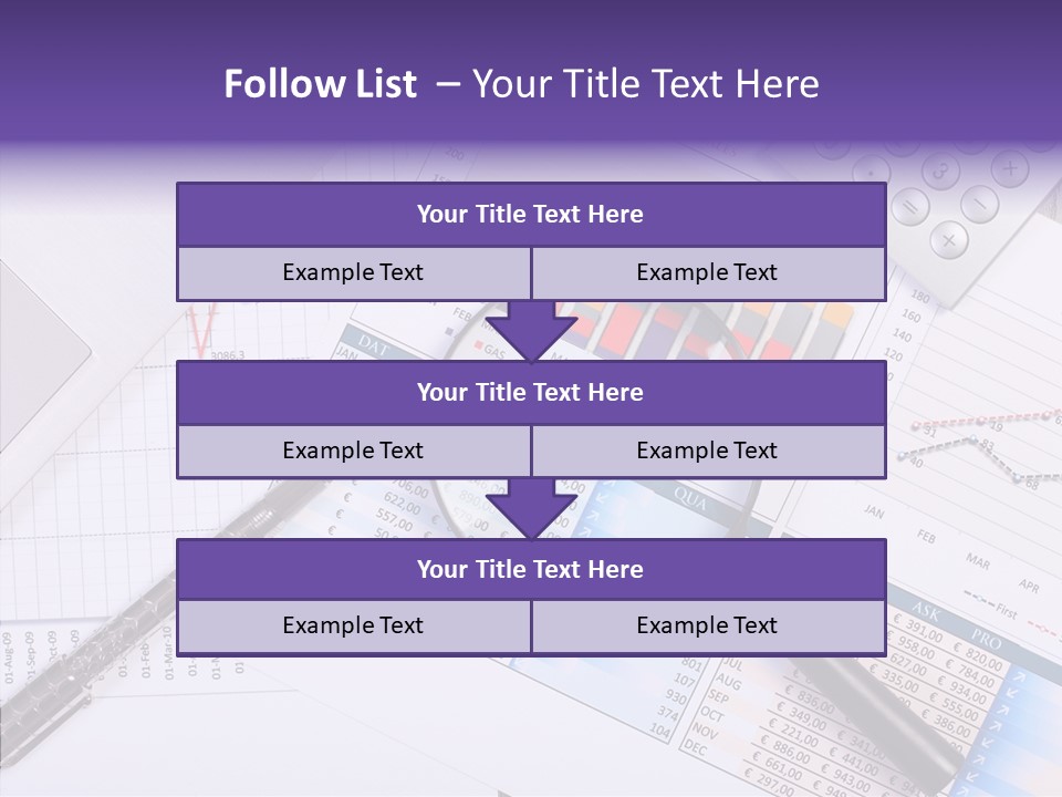 Pen Holding Person PowerPoint Template