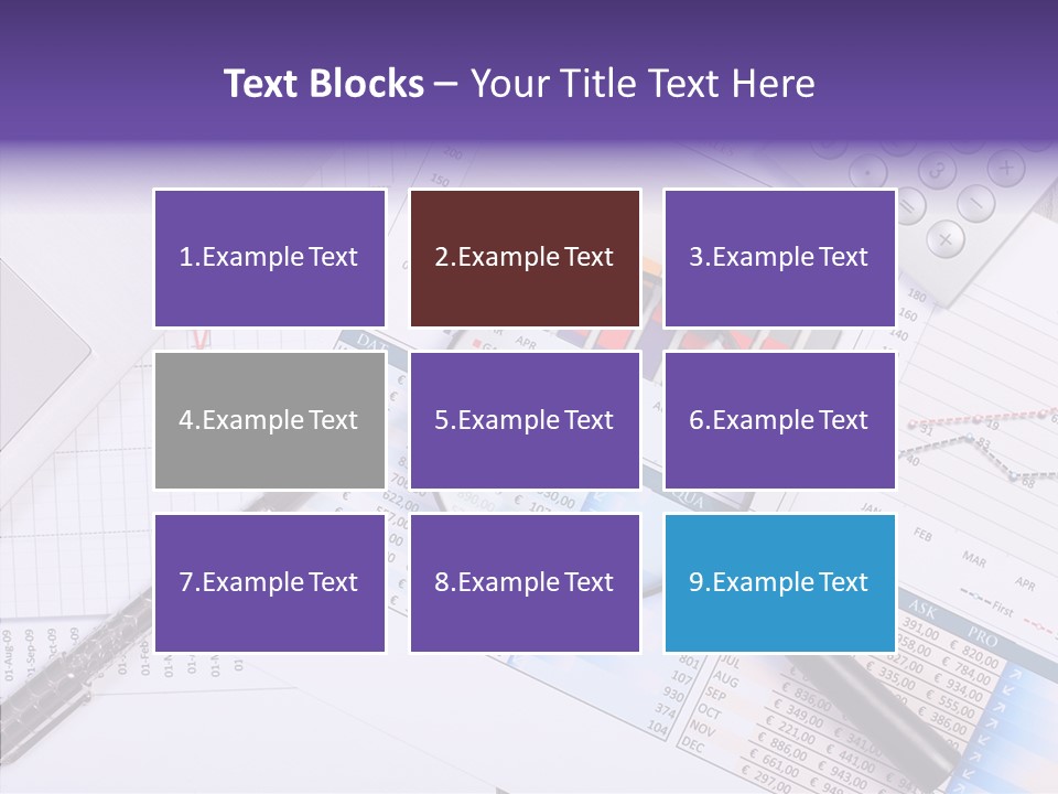 Pen Holding Person PowerPoint Template