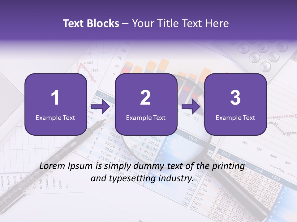 Pen Holding Person PowerPoint Template