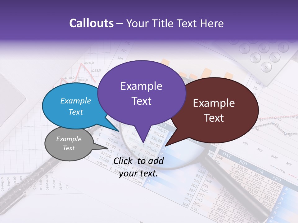 Pen Holding Person PowerPoint Template