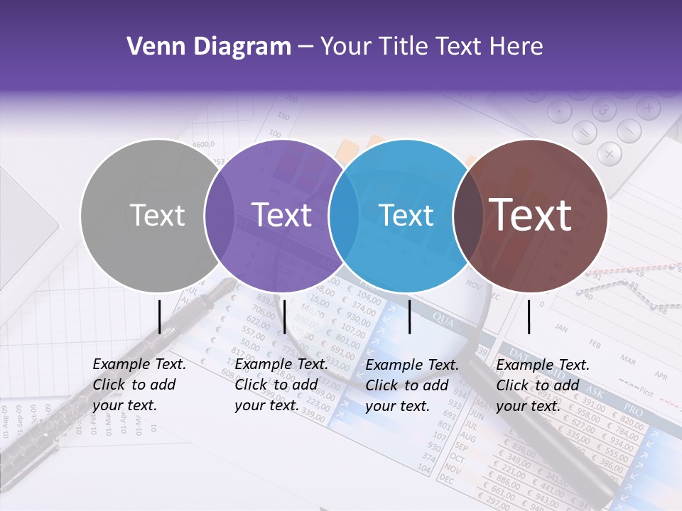 Pen Holding Person PowerPoint Template
