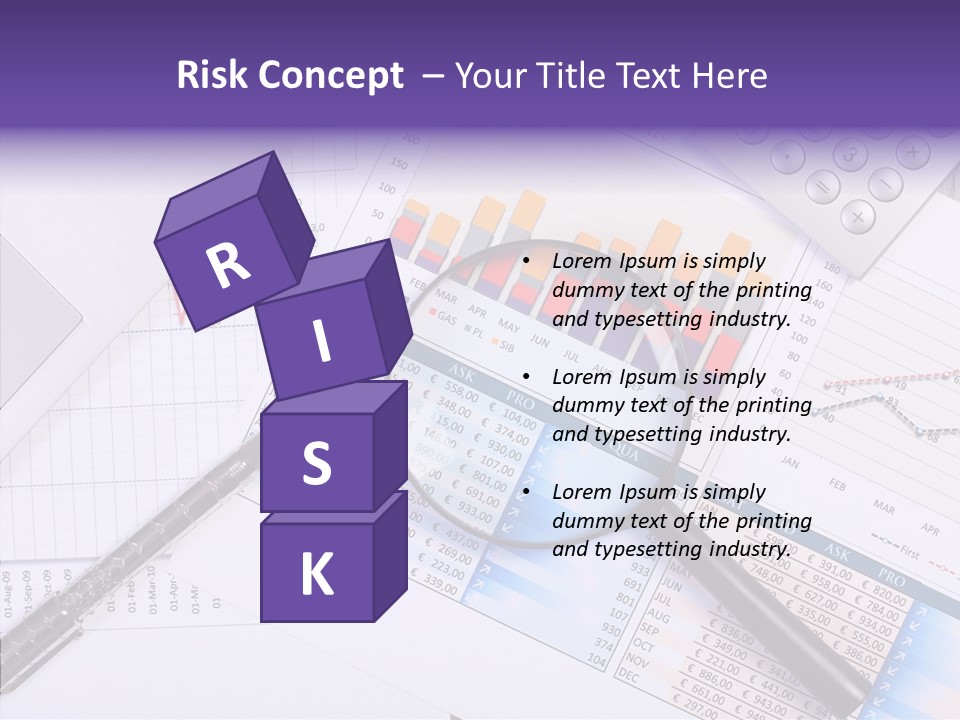 Pen Holding Person PowerPoint Template