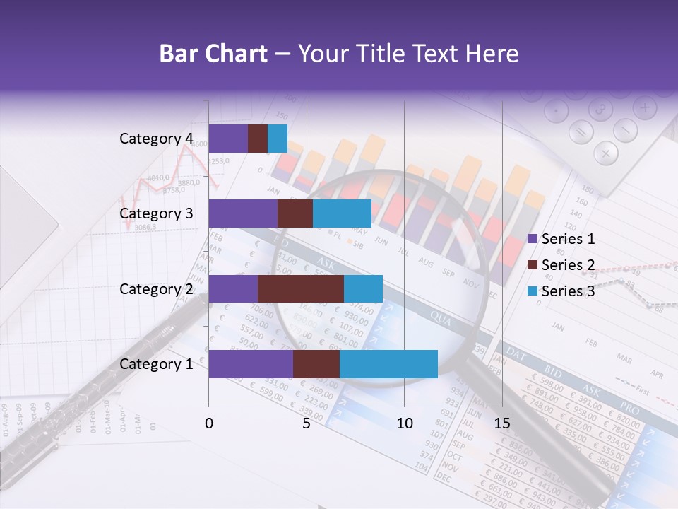 Pen Holding Person PowerPoint Template