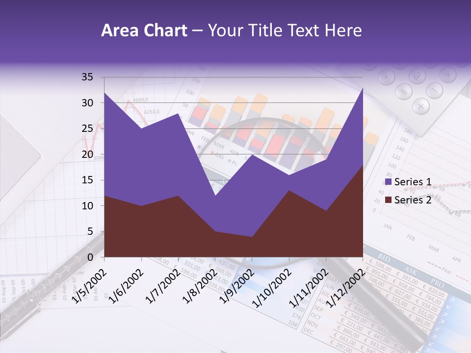 Pen Holding Person PowerPoint Template