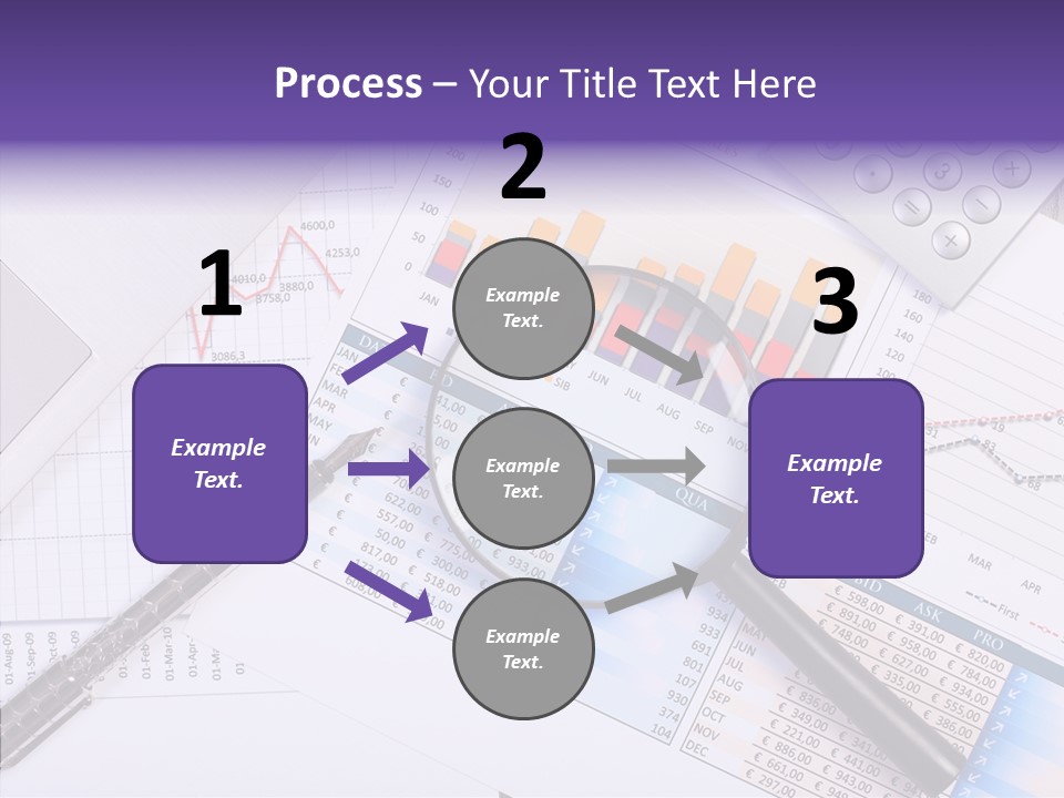 Pen Holding Person PowerPoint Template