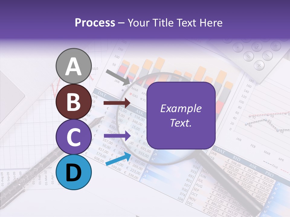 Pen Holding Person PowerPoint Template